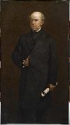 William Morris Hunt Charles Francis Adams oil painting on canvas